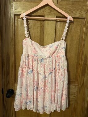 Lucy in the Sky | Dresses | Lucy In The Sky Floral Embroidered Mini Dress |  Poshmark